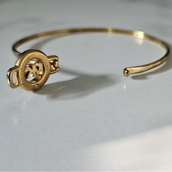 Michael Kors Gold Bracelet with Crystal Accents - Picture 2 of 5